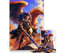 Valkyrie with Griffin 1000 Pieces Jigsaw Puzzles for Teenagers Brain Wellness Easy Relaxation Perfect Lock Best Gift (38x26cm)