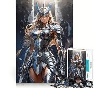 Valkyries Might Jigsaw 1000 Piece Mind Skill Play Stable Fit No Shifting Parts Enjoyable Pastime for Long Weekends (50x75cm)