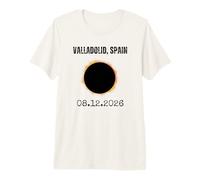 Valladolid, Spain 08.12.2026 Solar Eclipse Premium T-Shirt