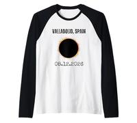 Valladolid, Spain 08.12.2026 Solar Eclipse Raglan Baseball Tee