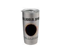 Valladolid, Spain 08.12.2026 Solar Eclipse Stainless Steel Insulated Tumbler