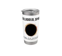 Valladolid, Spain 08.12.2026 Solar Eclipse Stainless Steel Insulated Tumbler