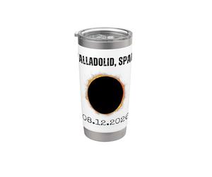 Valladolid, Spain 08.12.2026 Solar Eclipse Stainless Steel Insulated Tumbler