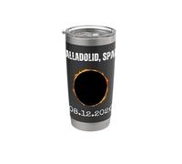 Valladolid Spain Total Solar Eclipse 08.12.2026 Stainless Steel Insulated Tumbler