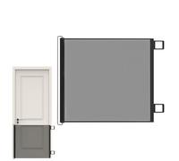 Vallas Retráctiles Para Perros - Puerta De Malla Telescópica Para Bebés - Protección Sin Taladrar Paras Cachorros Mascotas43.31x30.71 Pulgadas En Cocina Balcón Pasillo Apartamento