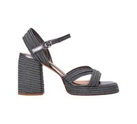 Valle Heeled Sandals - female - Castañer - High Heel Sandals - Gray - 7 UK - Shoes 7 UK
