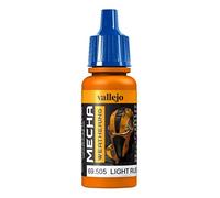Vallejo 17 ml "AV Mecha Color" Acrylic Airbrush Colour - Light Rust Wash