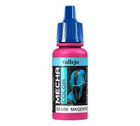 Vallejo 17 ml "AV Mecha Color" Acrylic Airbrush Colour - Magenta Fluorescent
