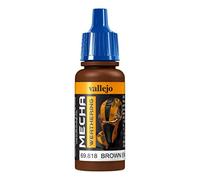 Vallejo 17 ml "AV Mecha Color" Acrylic Airbrush Colour - Matt Brown