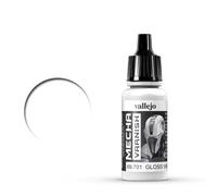 Createx Vallejo Airbrush Acrylic Paint AV Mecha Color – Mecha Gloss Varnish – 17 ml