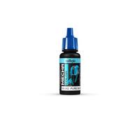 Vallejo 17 ml "AV Mecha Color" Acrylic Airbrush Colour - Pure Black