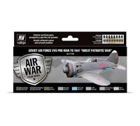 Vallejo 17ml x 8 71196 Model Air Set - Soviet Air Force VVS pre-war to 1941 - ..