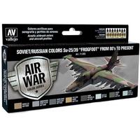 Vallejo AV Model Air Set -Soviet Su-25 Frogfoot 80's On