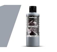 Vallejo Model Color 200 ml Polyurethane Primer - USN Light Ghost Grey (Packaging may vary)