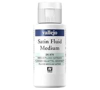 Vallejo 26476 Acrylic Fluid Satin Medium 60 ml