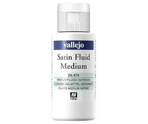 Vallejo 26476 Acrylic Fluid Satin Medium 60 ml