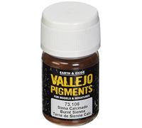 Vallejo 30 ml Pigments - Burnt Sienna, Brown