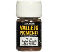 Createx Vallejo Pigments – 30 ml – Burnt Umber