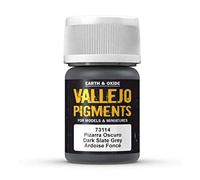 Createx Vallejo Pigments – Dark Slate Grey – 30 ml (73114)