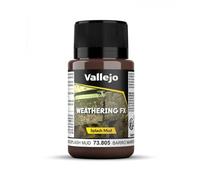 Createx Vallejo Weathering Effect Bottle – Brown Splash Mud – 40 ml