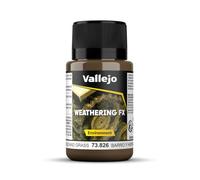 Vallejo 40 ml "Mud and Grass Effect" Weathering Effect Bottle,Brown