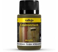 Vallejo Weathering Effect Paint - Streaking Grime - Mud & Oil Stains - 40 ml