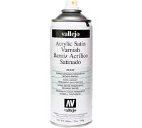Vallejo 400ml Satin Acrylic Varnish Spray # 28532