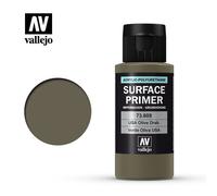 Vallejo Model Color 60 ml Polyurethane Primer - US Olive Drab