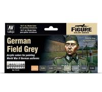 VAL70181 - AV Vallejo Model Color Set - German Field Grey Uniform