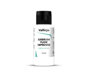 Vallejo 71462 Airbrush Flow Improver (60ml) | Avoid clogs, for model painting, delays drying, improves fluidity, brush and airbrush use, odorless