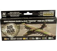 Vallejo AV Model Air Set -Soviet Su-25 Frogfoot 80's On