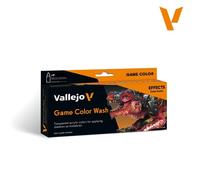 AV Vallejo Game Color Set - Game Color Wash (x8)