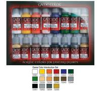 Acylicos Vallejo - 72299 - Acrylic 16 Colors for Fantasy 17 ml (Pack of 16)