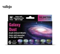 Vallejo 77092 17ml x6 Model Air Acrylic Paint Set - Galaxy Dust