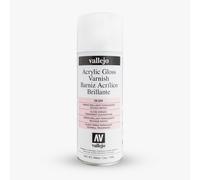 Vallejo : Acrylic : Aerosol Spray Varnish : 400ml : Gloss