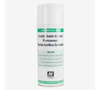 Vallejo Satin Acrylic Spray Varnish, 400ml (Household Varnish)