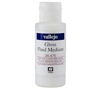 Vallejo : Acrylic Fluid Gloss Medium : 60ml
