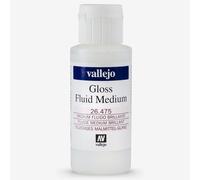 Vallejo : Acrylic Fluid Gloss Medium : 60ml