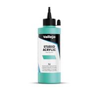 Vallejo Acrylic Paint, 200 ml, Phalocyanine Emerald, No. 54