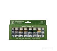 Vallejo Acrylic Paint Sets WW2 Model Wargames British US German Soviet Infantry