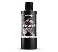 Createx Vallejo Acrylic Primer - Fast-Drying for Airbrush - Gloss Black 200 ml
