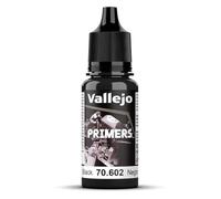 Vallejo Acrylic Primers Quick-Drying Paint for Airbrush, Ideal for Modeling and Miniatures, 60 ml Bottles, Assorted Colors