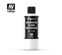 Vallejo Airbrush Flow Improver 200ml 71.562 Model Air Paint Cleaning Solution