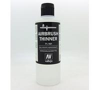 Vallejo Airbrush Thinner, 200 ml Acrylic Paint Diluent, Maintains Color Quality,