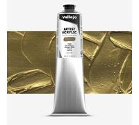 Vallejo : Artist Acrylic Paint : 200ml : Antique Gold