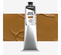 Vallejo : Artist Acrylic Paint : 200ml : Gold Ochre