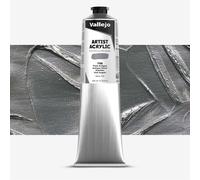 Vallejo : Artist Acrylic Paint : 200ml Tube : Antique Silver