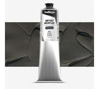 Vallejo : Artist Acrylic Paint : 200ml Tube : Graphite