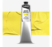 Vallejo : Artist Acrylic Paint : 200ml Tube : Hansa Yellow