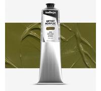 Vallejo : Artist Acrylic Paint : 200ml Tube : Olive Green